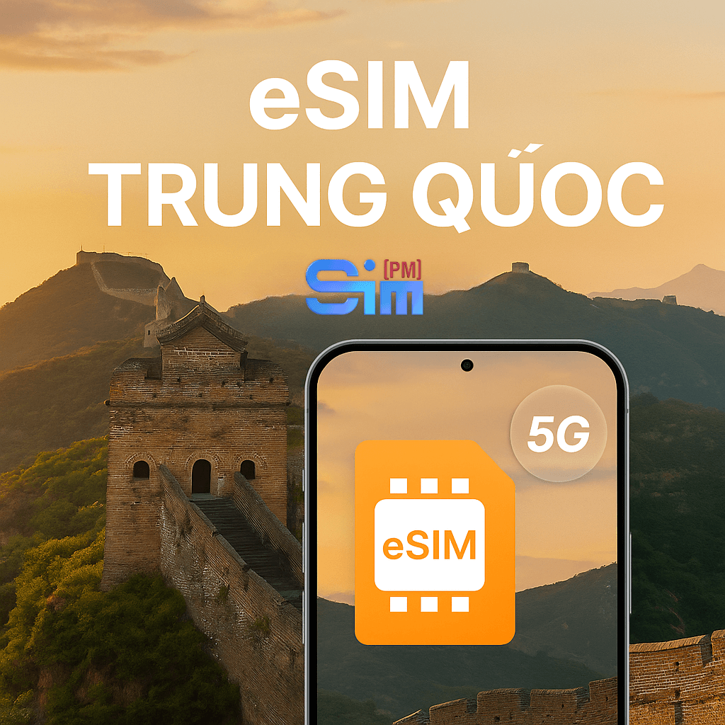 eSIM du lịch Trung Quốc 7 ngày: Giải pháp thông minh và tiện lợi 7 Esim Du lịch Trung Quốc