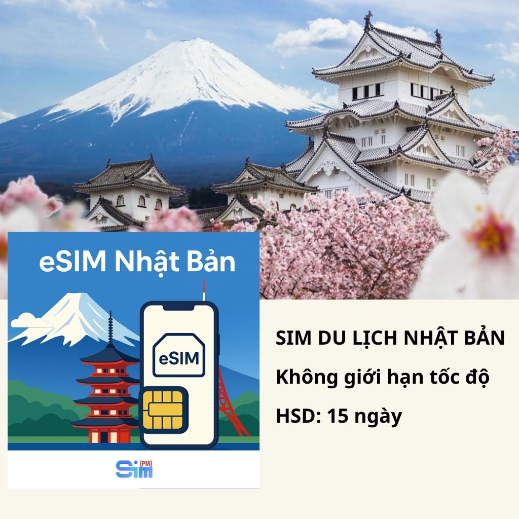 Sim du lịch Nhật Bản 15 ngày: Cách lựa chọn, sử dụng và những lưu ý cần biết 12 eSIM du lịch Nhật Bản