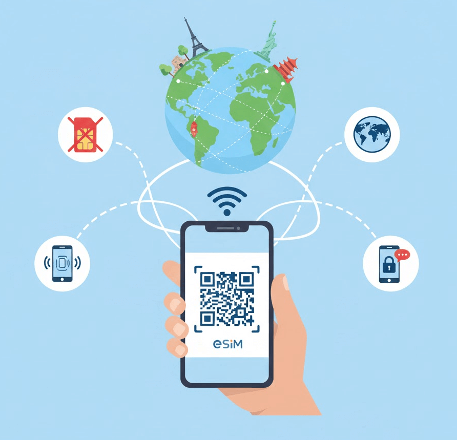 eSIM đi nước ngoài: Lợi ích sử dụng và hướng dẫn cách cài đặt từ A-Z 12 Lợi ích khi sử dụng eSIM du lịch Hong Kong