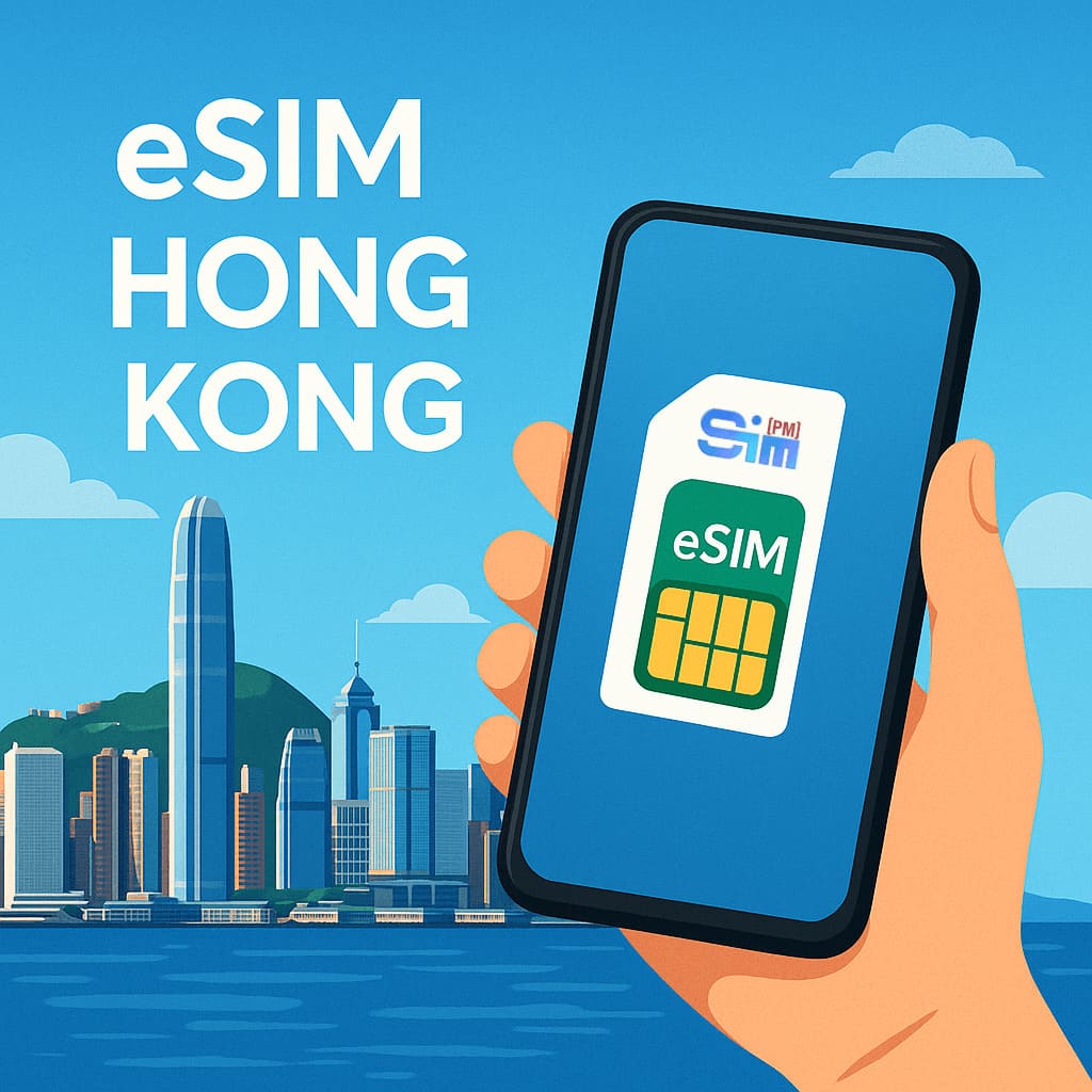 Chi phí eSIM du lịch Hong Kong